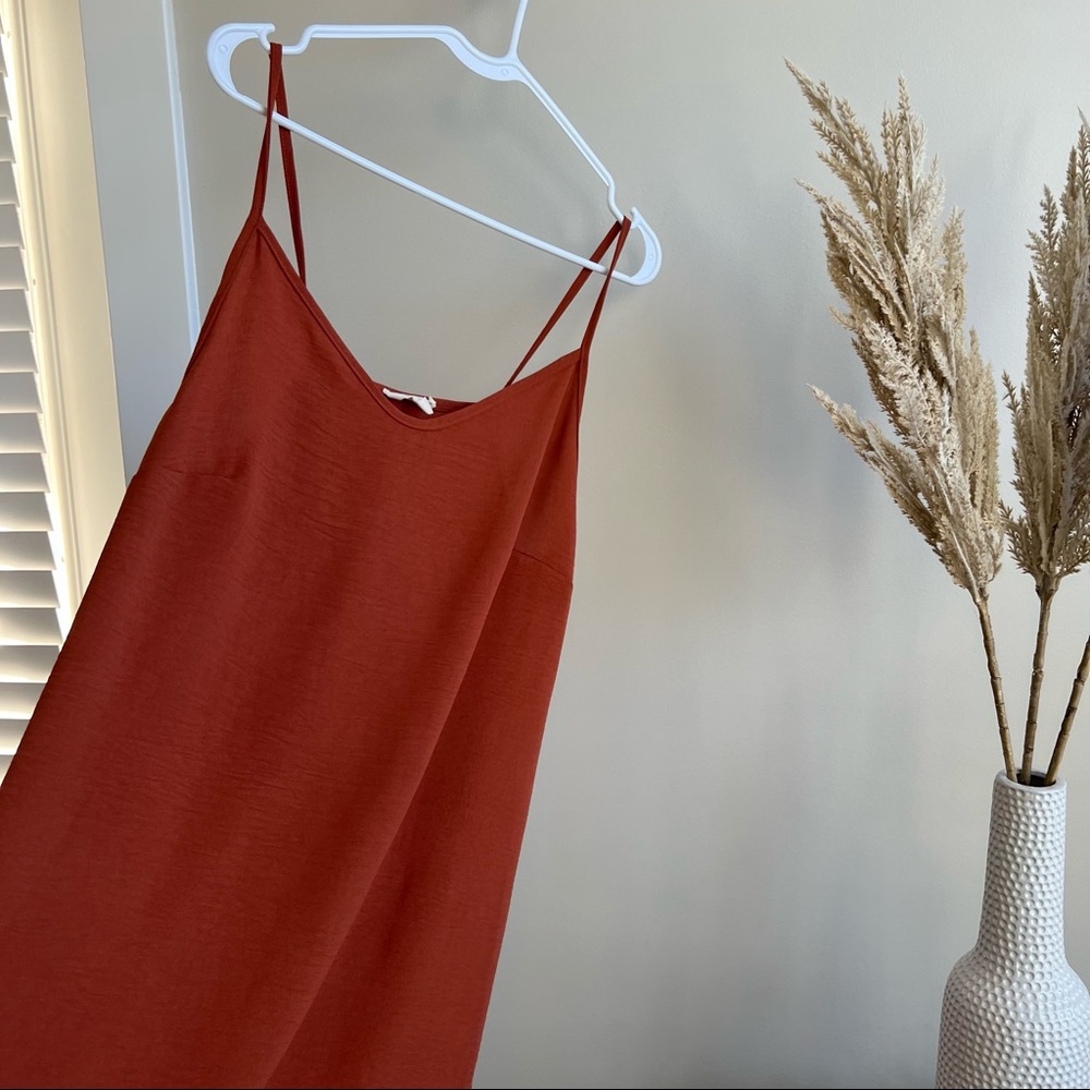 Burnt Orange Dress